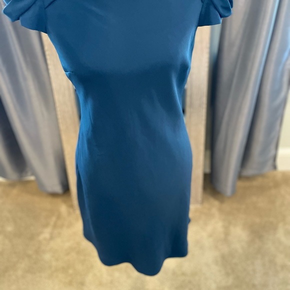 ABS rose sleeved dress - Picture 4 of 15